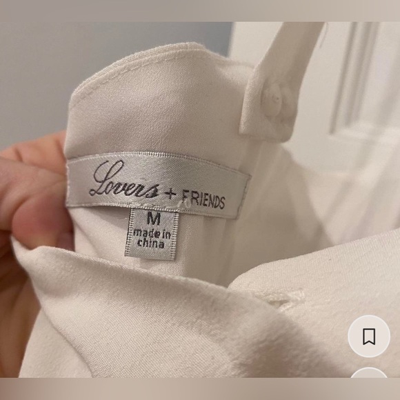 Lovers + Friends white jumpsuit in pristine condition. - Picture 4 of 6